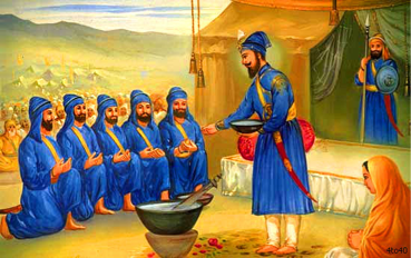 gobind khalsa vaisakhi sikh 1699 sikhism baptism amrit baisakhi panj bhai panth initiation sikhpa eyewitness gurdwara anandpur daas